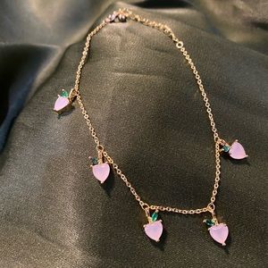 14k Gold plated Peach bracelet